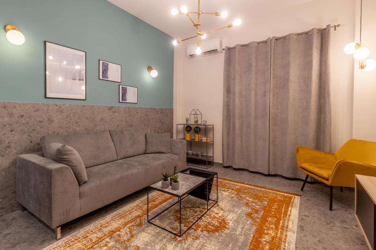 Elegant Apt 5' From Ampelokipi Metro Station Atenas Exterior foto